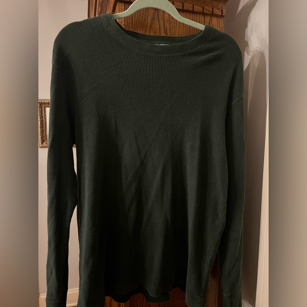 Thin thermal style mens shirt.